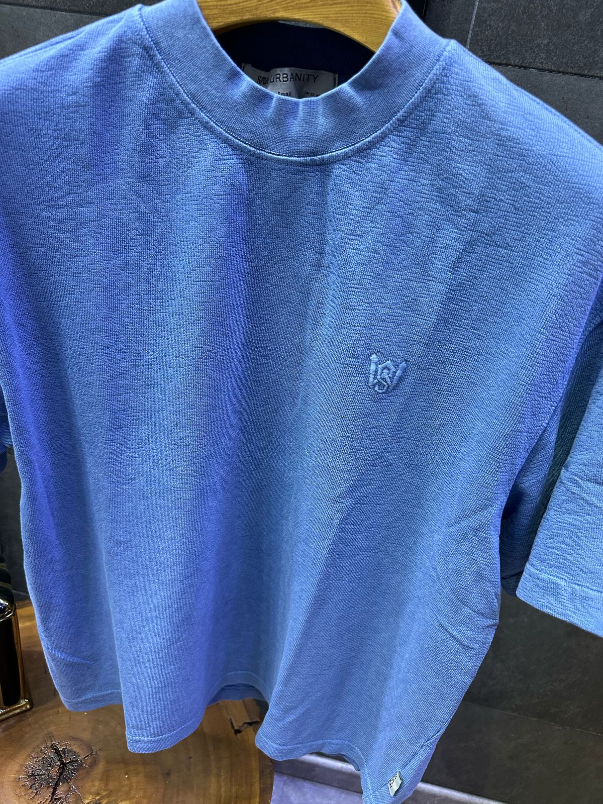 T-SHIRT OVERSIZE SAW BLUE 4803