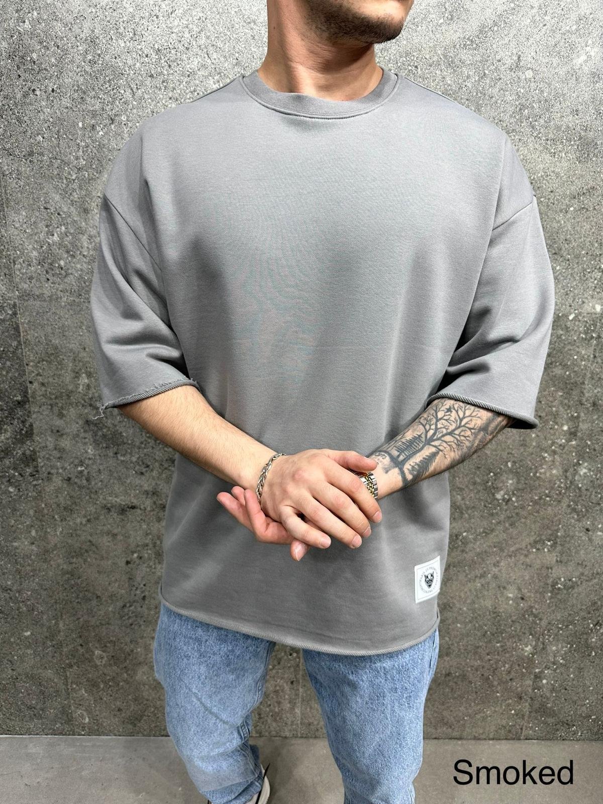 T-SHIRT OVERSIZE ANTHRACITE 23