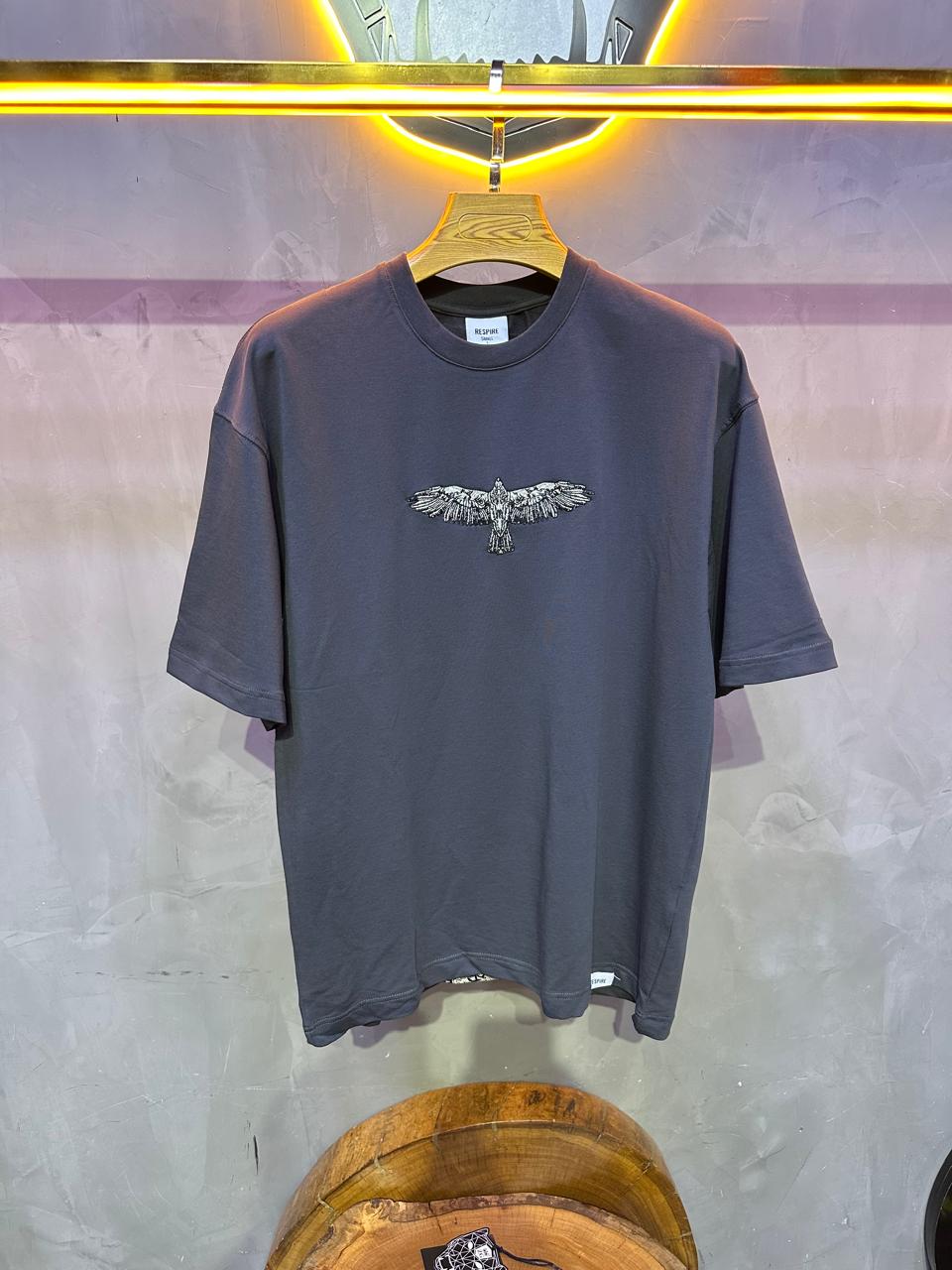 T SHIRT OVERSIZE RESPIRE GREY 5141