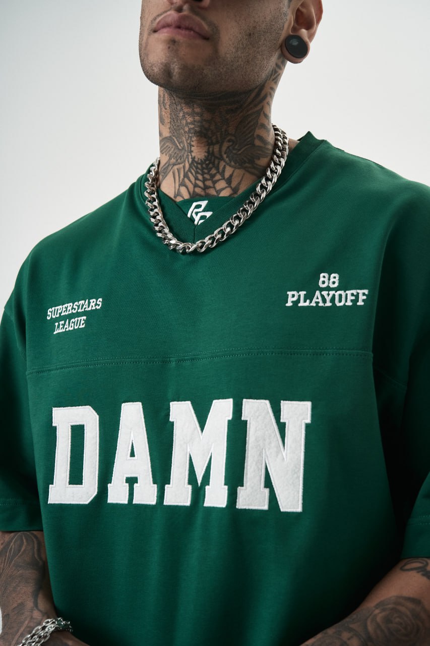 T SHIRT OVERSIZE RESPIRE GREEN 5119