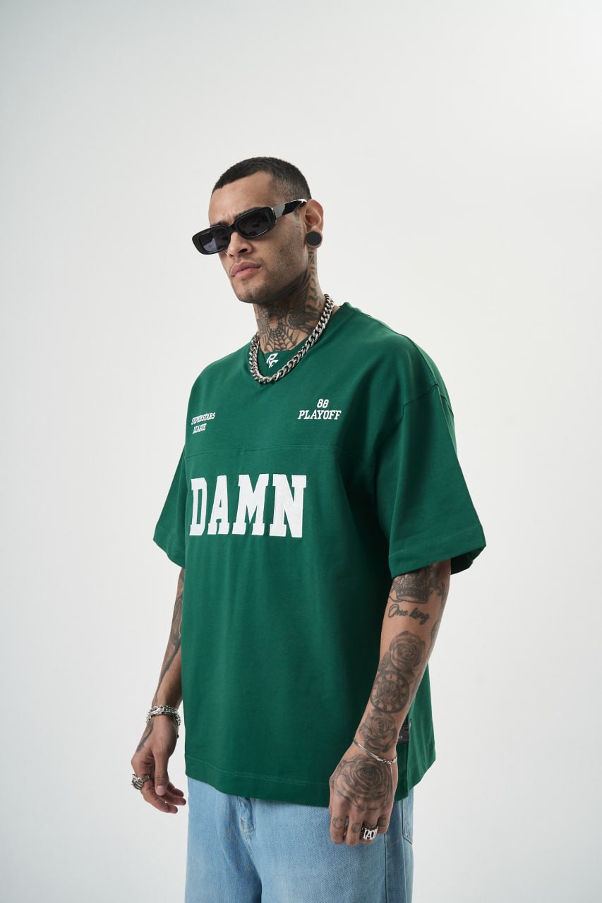 T SHIRT OVERSIZE RESPIRE GREEN 5119