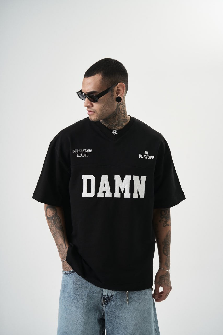 T SHIRT OVERSIZE RESPIRE BLACK 5119