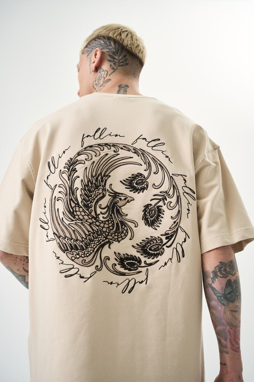 T SHIRT OVERSIZE RESPIRE BEIGE 5138