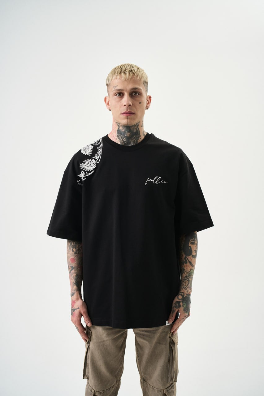 T SHIRT OVERSIZE RESPIRE BLACK 5138