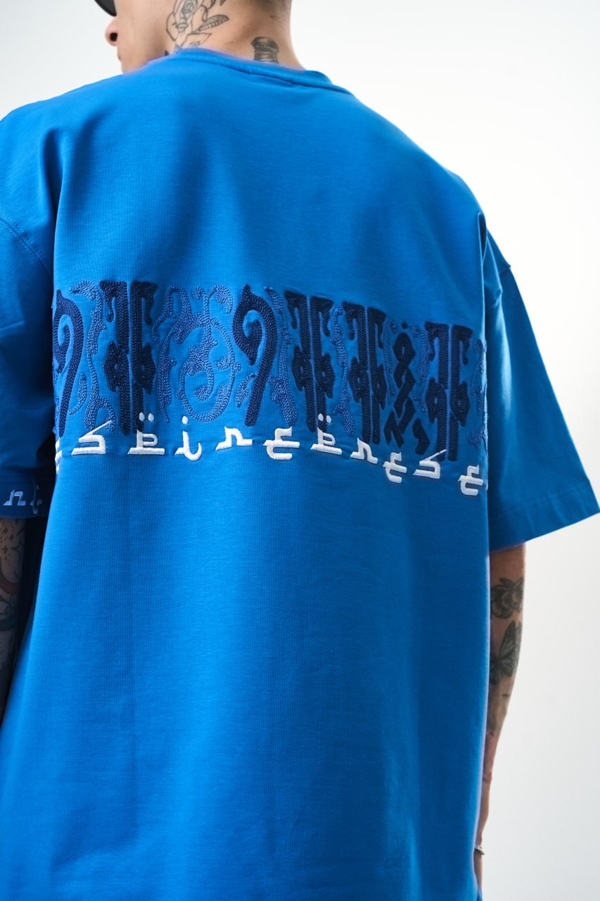 T SHIRT OVERSIZE RESPIRE BLUE 5124
