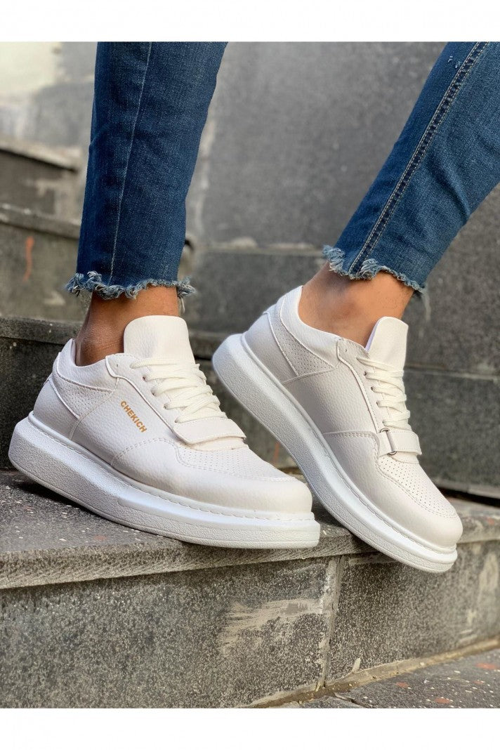 CHEKICH SNEAKERS  WHITE CH073