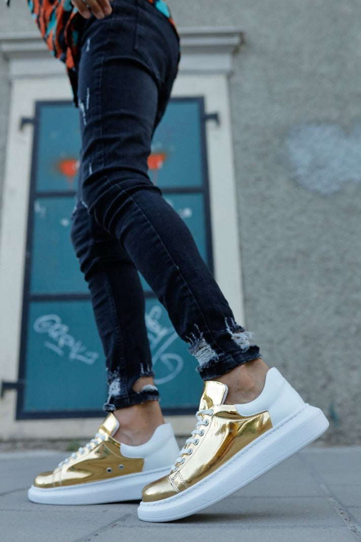 CHEKICH SNEAKERS GOLDE/WHITE CH259