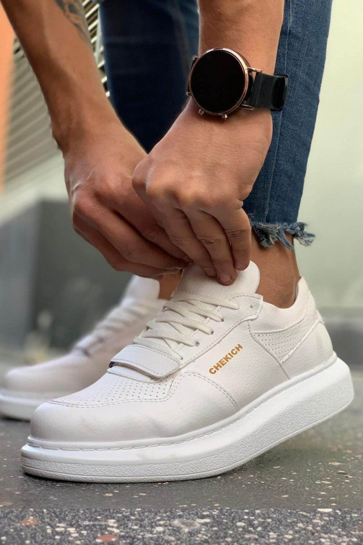 CHEKICH SNEAKERS  WHITE CH073