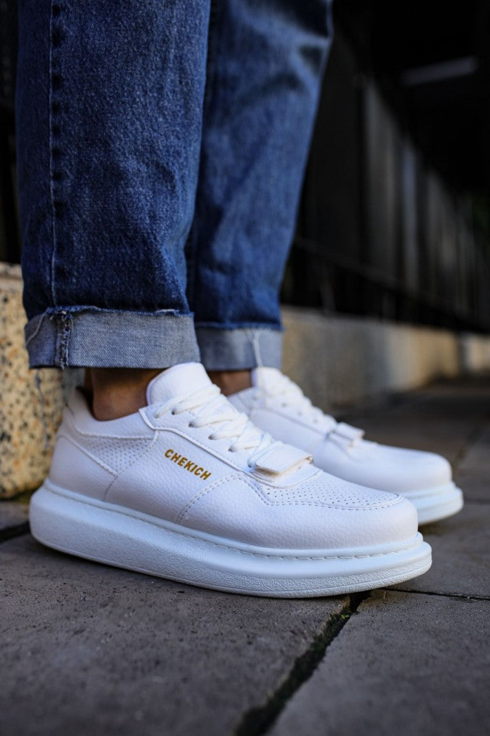 CHEKICH SNEAKERS  WHITE CH073