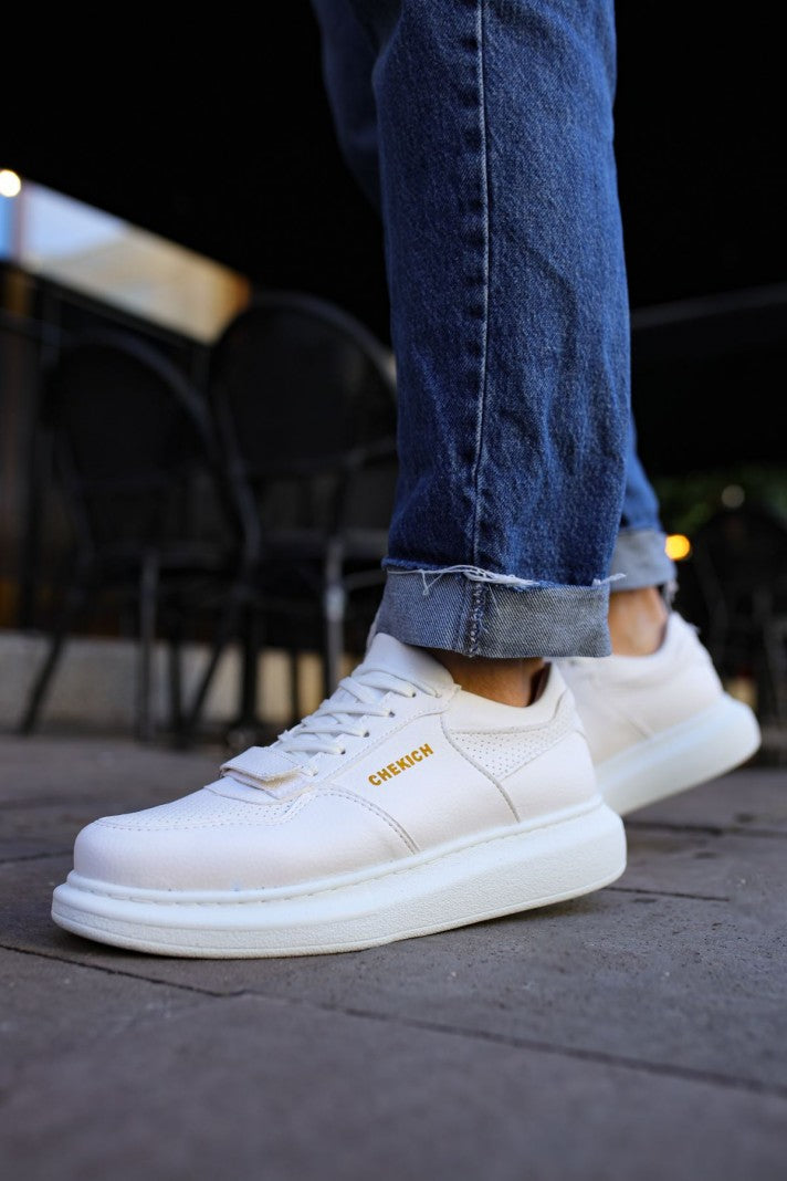 CHEKICH SNEAKERS  WHITE CH073