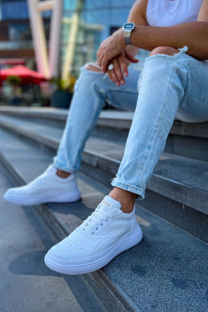 CHEKICH SNEAKERS  WHITE CH115