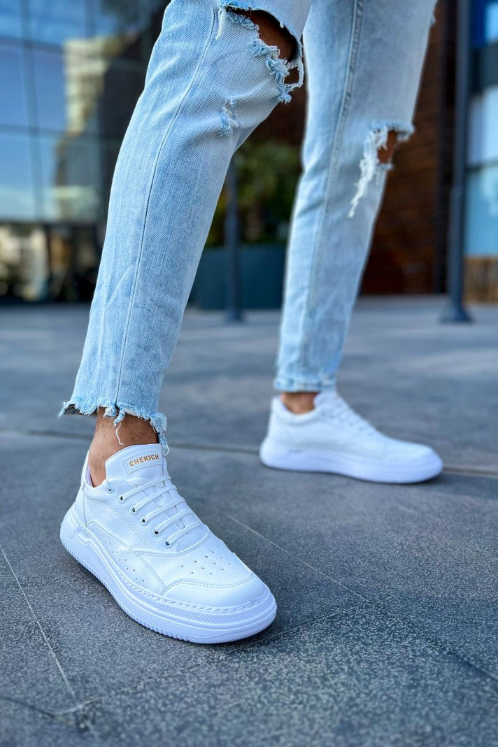 CHEKICH SNEAKERS  WHITE CH115
