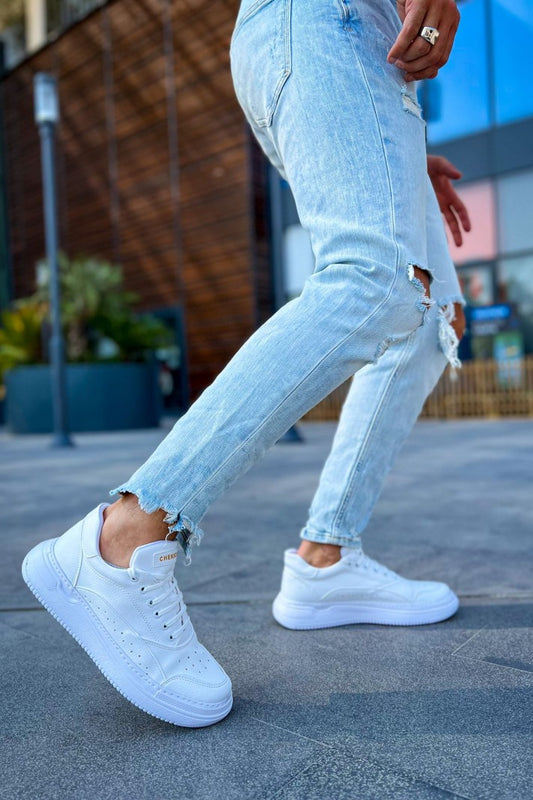 CHEKICH SNEAKERS  WHITE CH115