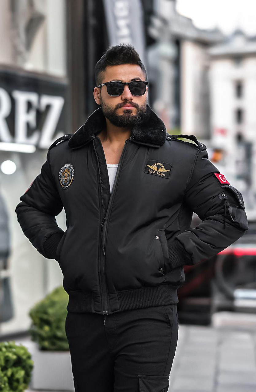 JACKET IGA BLACK 2000