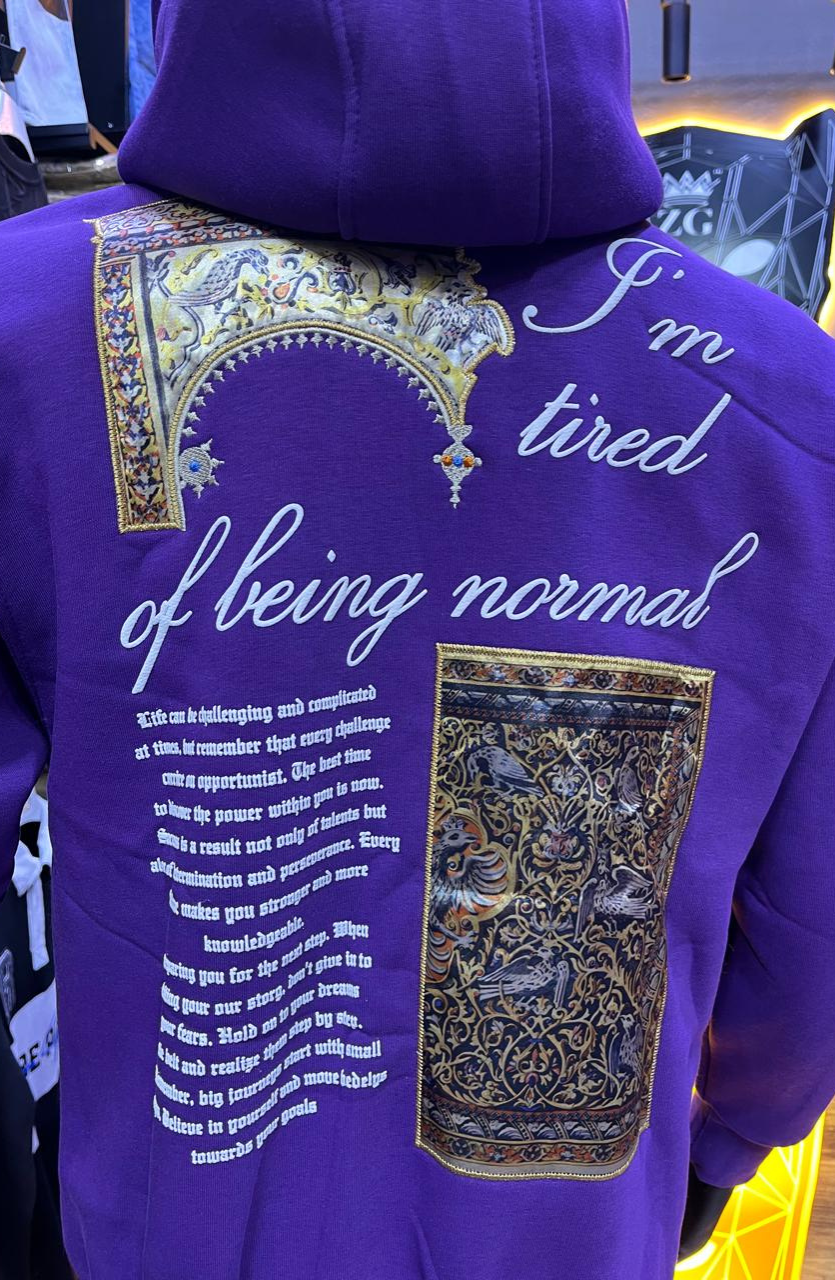 CAPUCH OVERSIZE VIOLET E01