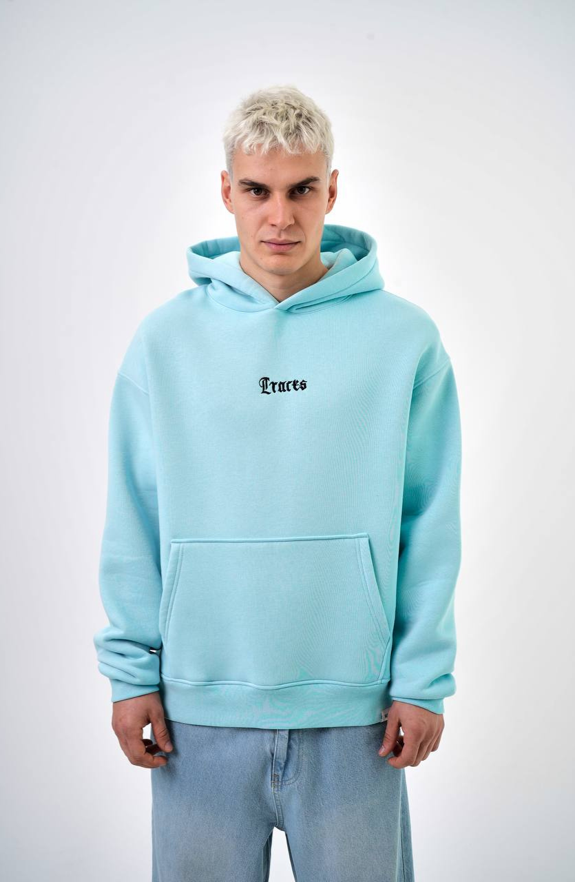 HOODIE OVERSIZE BLUE 5018