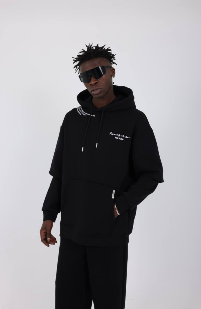 HOODIE MECANIC BLACK MCH83