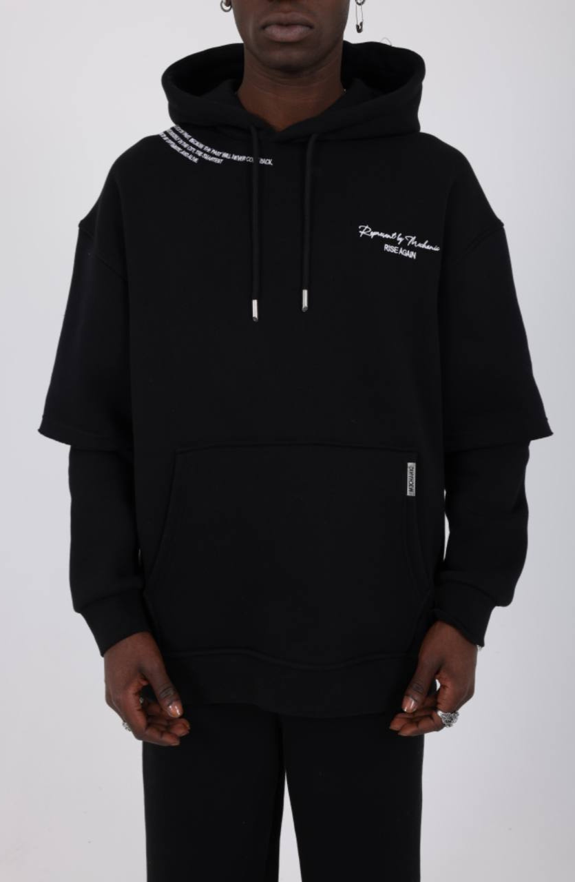 HOODIE MECANIC BLACK MCH83