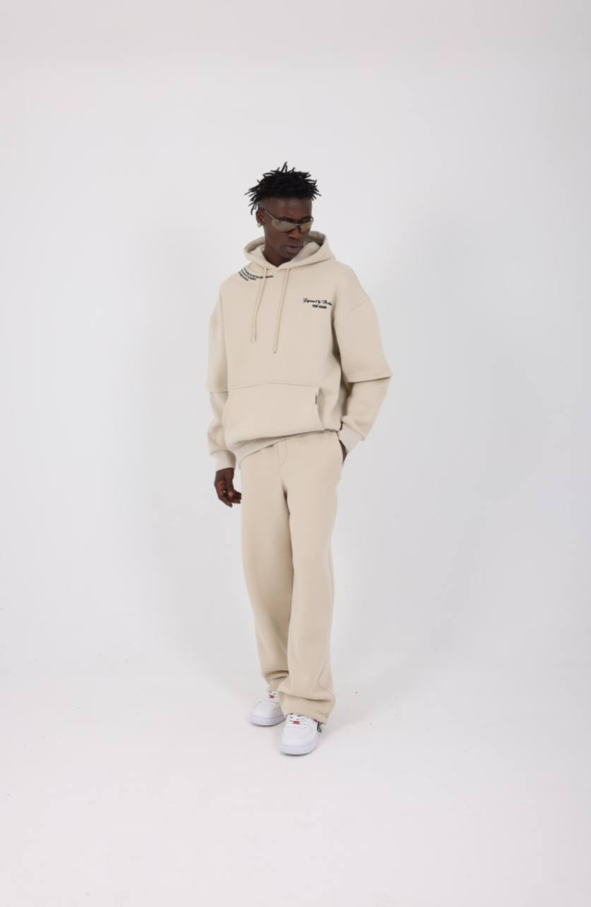 HOODIE MECANIC BEIGE MCH83