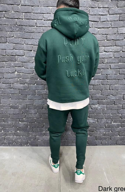 ENSEMBLE CAPUCH DARK GREEN 6079