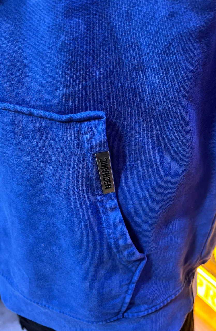 HOODIE MECANIC BLUE MCH056