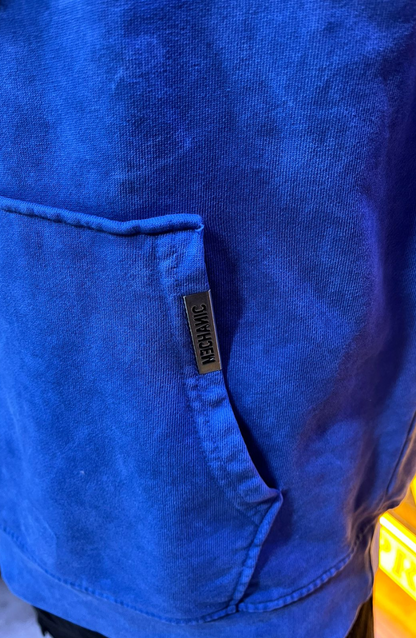 HOODIE MECANIC BLUE MCH056