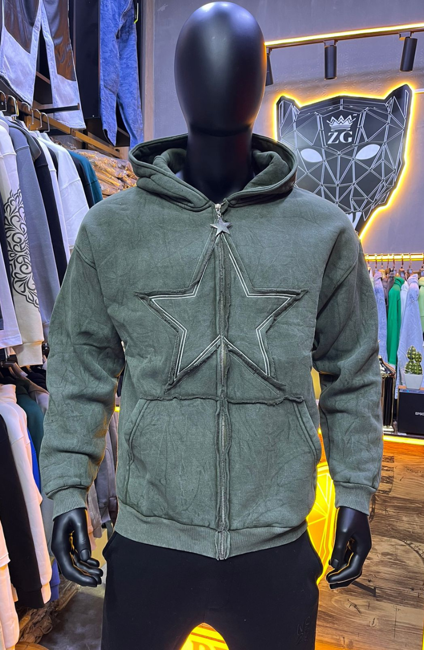 HOODIE THEDAD GREEN