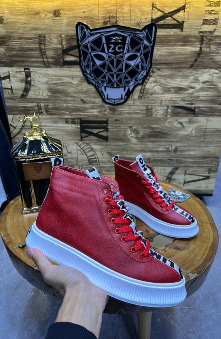 BOOTS WAGON RED