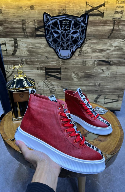 BOOTS WAGON RED