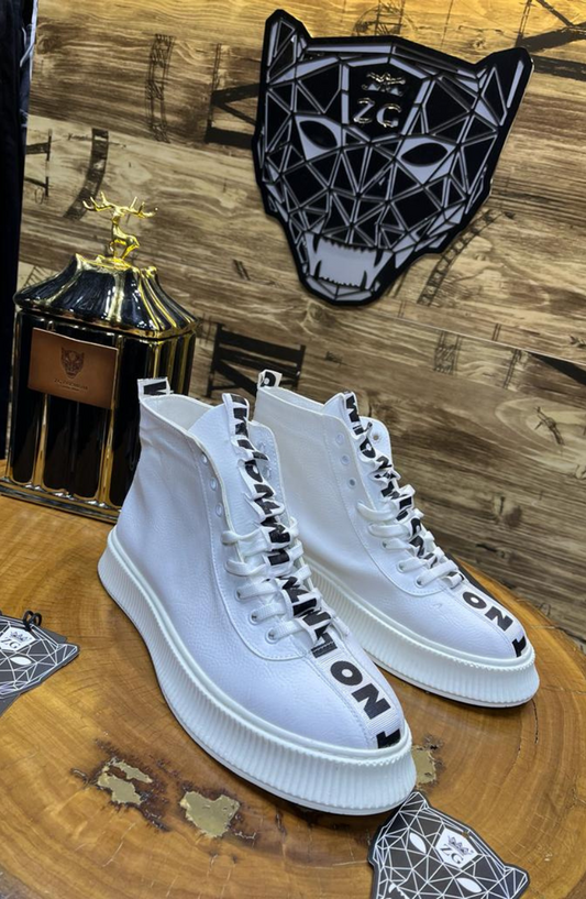 BOOTS WAGOON WHITE