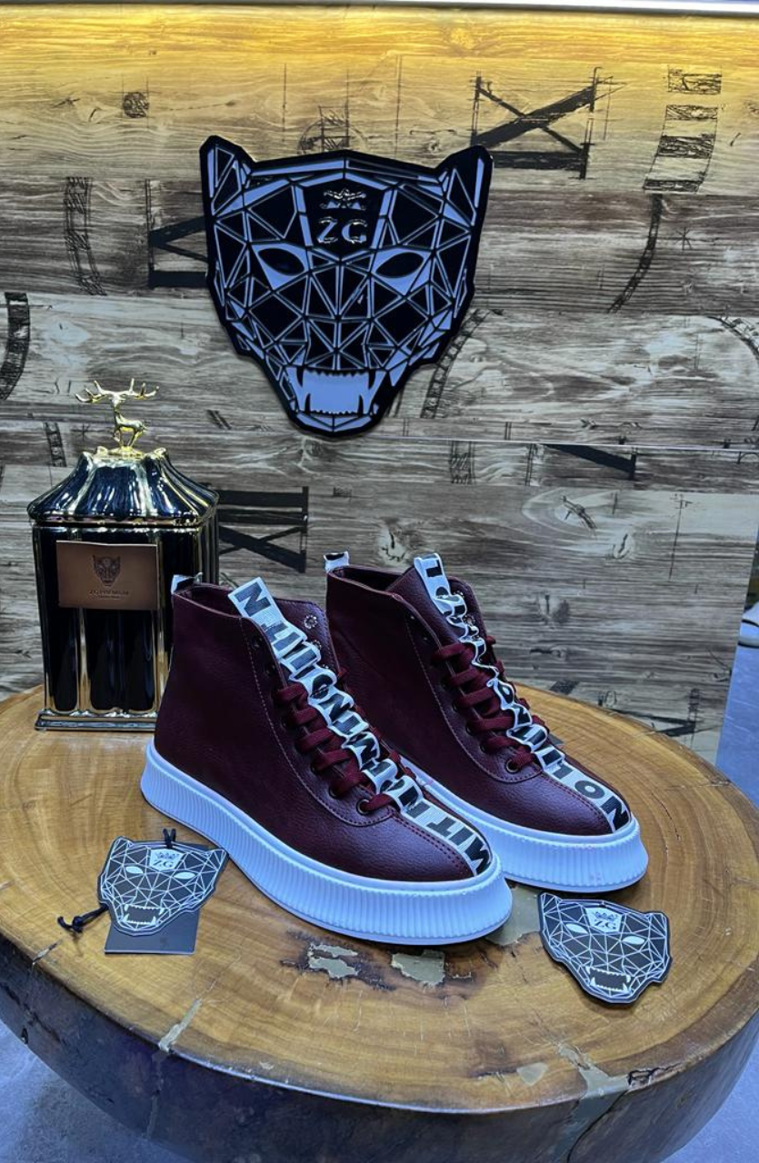 BOOTS WAGOON DARK RED