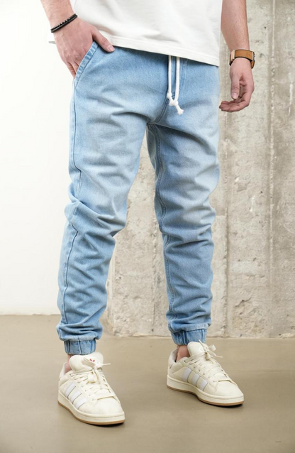 JEANS JOGING BLUE B9691