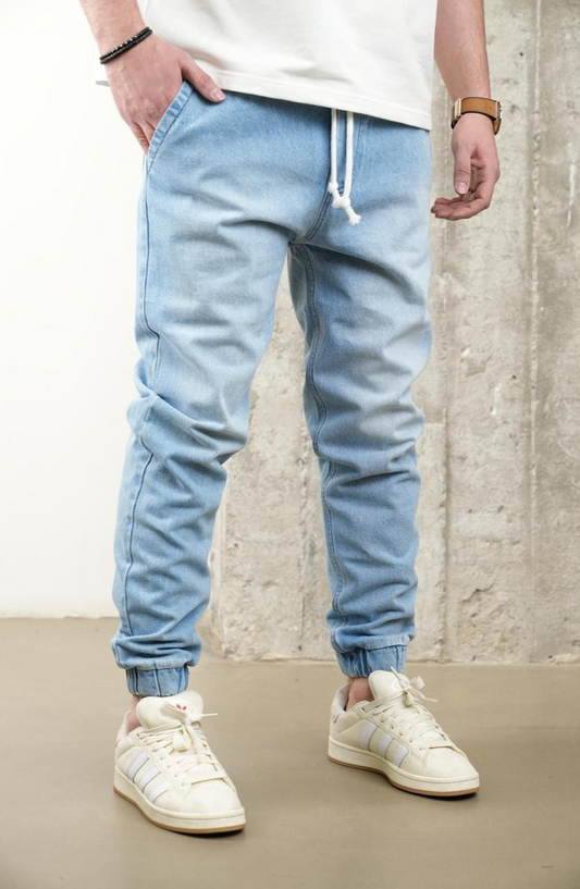 JEANS JOGING BLUE B9691
