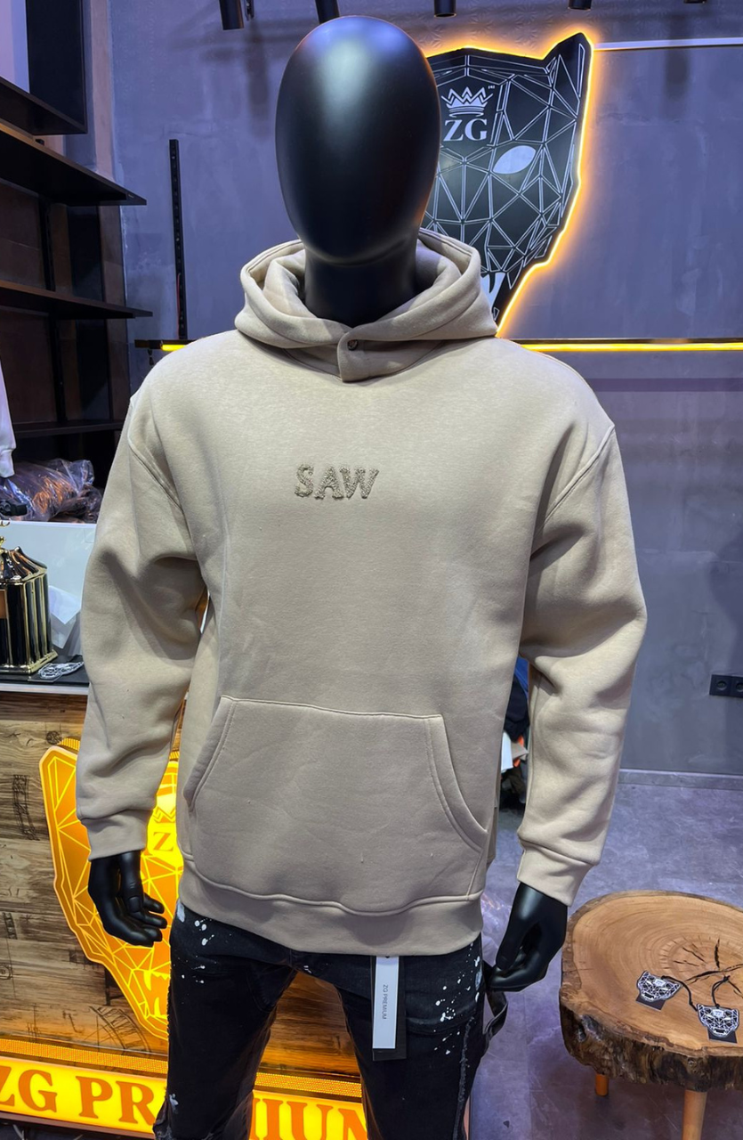 CAPUCH SAW OVER SİZE BEIGE 4723