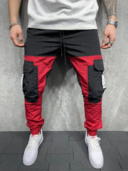 JOGGING CARGO BLACKRED P2005