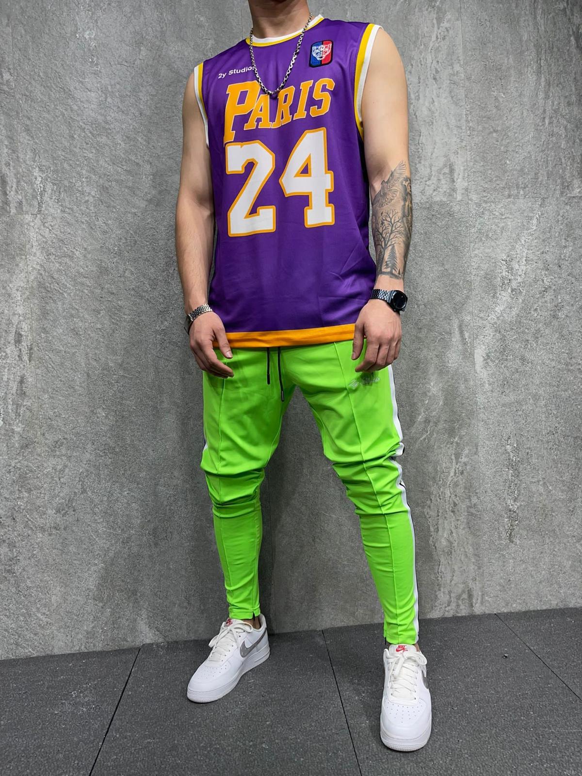 JOGGING SLIM GREEN P2027