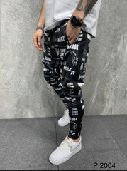 JOGGING SLIM BLACK P2004