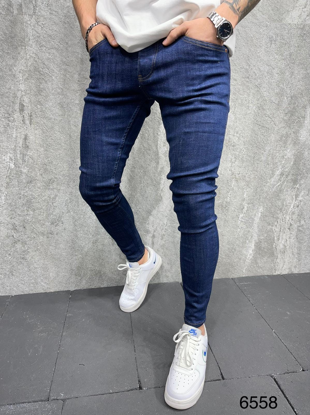 JEANS BLUE SIMPLE B6558