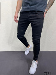 JEANS NOIR SLIM B7271
