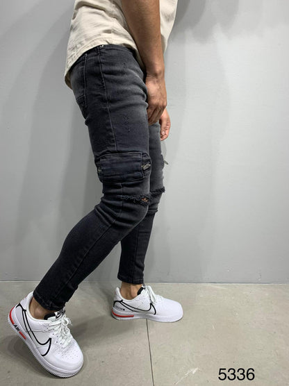 JEANS NOIR B5336