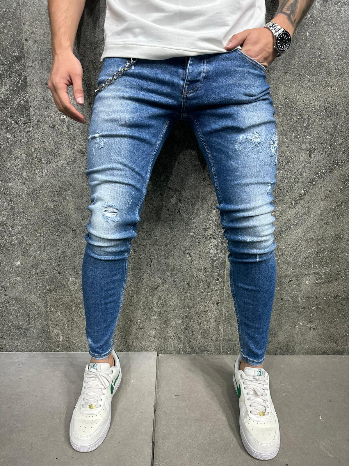 JEANS BLUE B8449