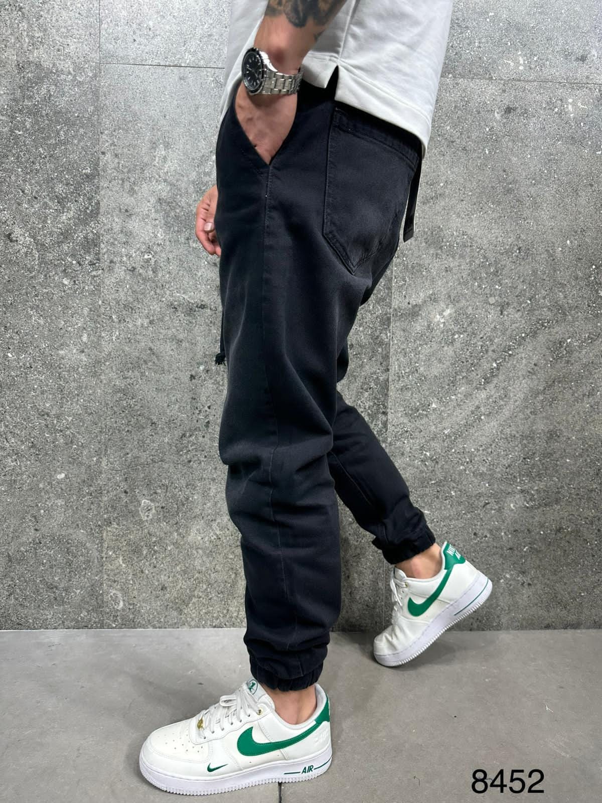 JEANS BLACK B8452