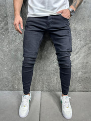 JEANS SLIM BLACK B8611