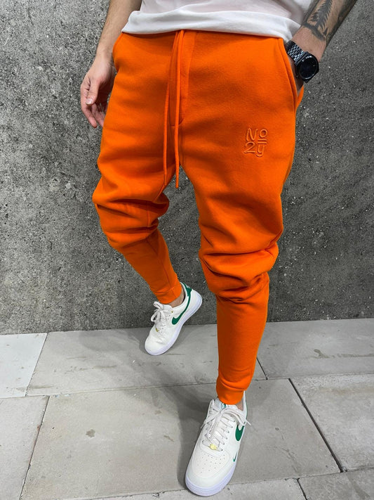 PONTALON JOGGING ORANGE 6221-2