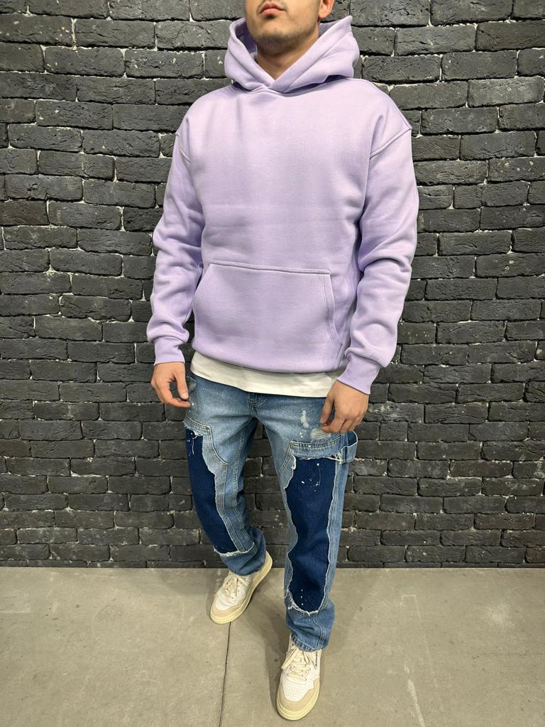 CAPUCH OVER SIZE LILAC 62082