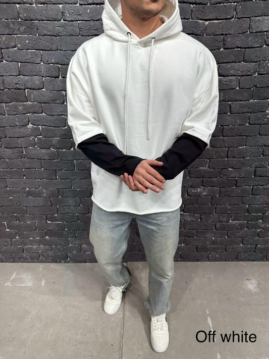 CAPUCH OVER SIZE WHITE 6342