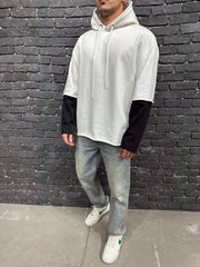 capuch over size white 6342
