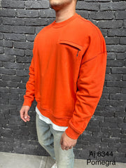sweat over size orange  6344