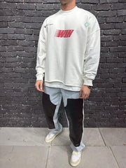 sweat over size white 6341