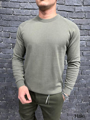TRICOT HOMME KHAKI 7068